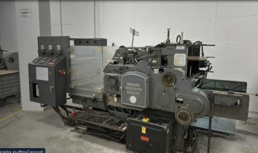 Cylinder hot foil machine